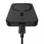 Baterie externa portabila Baseus Magnetic Mini, 6000 mAh, USB-C, 20W, Wireless 15W, Cablu USB-C inclus, Negru 4 - lerato.ro