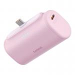 Baterie externa portabila Baseus Compact, 5000 mAh, USB-C, 20W, Cablu USB-C inclus, Roz 8 - lerato.ro