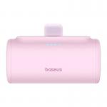 Baterie externa portabila Baseus Compact, 5000 mAh, USB-C, 20W, Cablu USB-C inclus, Roz 2 - lerato.ro