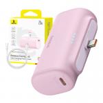 Baterie externa portabila Baseus Compact, 5000 mAh, USB-C, 20W, Cablu USB-C inclus, Roz 6 - lerato.ro