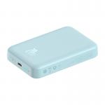 Baterie externa portabila Baseus Magnetic Mini, 10000 mAh, USB-C, 20W, Compatibila MagSafe, Wireless 15W, Cablu USB-C 50 cm inclus, Albastru 8 - lerato.ro