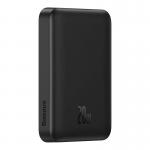 Baterie externa portabila Baseus Magnetic Mini, 10000 mAh, USB-C, 20W, Compatibila MagSafe, Wireless 15W, Cablu USB-C 50 cm inclus, Negru 8 - lerato.ro
