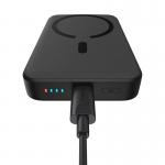 Baterie externa portabila Baseus Magnetic Mini, 10000 mAh, USB-C, 20W, Compatibila MagSafe, Wireless 15W, Cablu USB-C 50 cm inclus, Negru 16 - lerato.ro