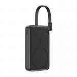 Baterie externa portabila Baseus Mini Bayern Edition, 10000 mAh, USB-C, 30W, Wireless 15W, Negru 4 - lerato.ro