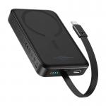 Baterie externa portabila Baseus Mini Bayern Edition, 10000 mAh, USB-C, 30W, Wireless 15W, Negru 3 - lerato.ro
