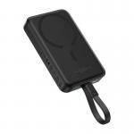 Baterie externa portabila Baseus Mini Bayern Edition, 10000 mAh, USB-C, 30W, Wireless 15W, Negru 5 - lerato.ro