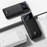 Baterie externa portabila Baseus Bipow fast charging, 30000 mAh, 20W, Cablu USB-A - Micro USB 25cm, Alb 11 - lerato.ro