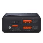 Baterie externa portabila Baseus Adaman2, 10000 mAh, 30W, LED, Power Delivery / Quick Charge 3.0, Negru 3 - lerato.ro