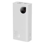 Baterie externa portabila Baseus Adaman2, 10000 mAh, 30W, LED, Power Delivery / Quick Charge 3.0, Alb 4 - lerato.ro
