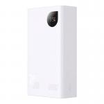Baterie externa portabila Baseus Adaman2, 20000 mAh, 30W, Display, Power Delivery / Quick Charge 3.0, Alb 10 - lerato.ro