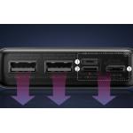 Baterie externa 20000 mAh Baseus Adaman Metal Powebank, PD QC 22.5W, 1xLightning, 2xUSB, 1xUSB-C, 1xMicroUSB, Afisaj led, Negru 10 - lerato.ro