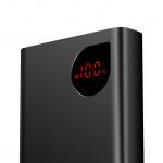 Baterie externa 20000 mAh Baseus Adaman Metal Powebank, PD QC 22.5W, 1xLightning, 2xUSB, 1xUSB-C, 1xMicroUSB, Afisaj led, Negru 5 - lerato.ro