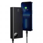 Baterie externa portabila Baseus Adaman Metal, 20000 mAh, 30W, Digital Display, Power Delivery / Quick Charge 3.0, Negru 3 - lerato.ro