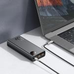 Baterie externa portabila Baseus Adaman Metal, 20000 mAh, 65W, Cablu USB-C 50cm inclus, Negru 12 - lerato.ro