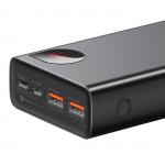 Baterie externa portabila Baseus Adaman Metal, 20000 mAh, 65W, Cablu USB-C 50cm inclus, Negru 13 - lerato.ro