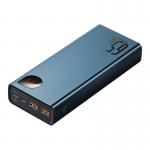 Baterie externa portabila Baseus Adaman Metal, 20000 mAh, 65W, LED, Power Delivery / Quick Charge 3.0, 2x USB, 1x USB-C, 1x MicroUSB, Albastru 3 - lerato.ro