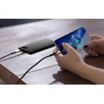 Baterie externa Baseus Adaman Metal, 10000mAh, 22.5W, 2x USB, 1x USB-C, 1x Micro USB, 1x Lightning, Cablu inclus, Negru 4 - lerato.ro