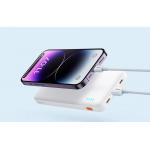 Baterie externa portabila Baseus Airpow 10000 mAh, 20W, USB/USB-C, Cablu USB-C inclus, Alb 12 - lerato.ro