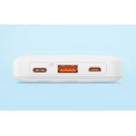 Baterie externa portabila Baseus Airpow 10000 mAh, 20W, USB/USB-C, Cablu USB-C inclus, Alb 10 - lerato.ro