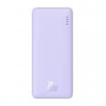 Baterie externa portabila Baseus Airpow 10000 mAh, 20W, USB/USB-C, Cablu USB-C inclus, Mov 2 - lerato.ro