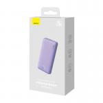 Baterie externa portabila Baseus Airpow 10000 mAh, 20W, USB/USB-C, Cablu USB-C inclus, Mov 11 - lerato.ro