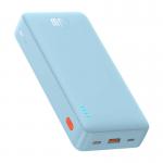 Baterie externa portabila Baseus Airpow 20000 mAh, 20W, USB/USB-C, Cablu USB-C inclus, Albastru 8 - lerato.ro