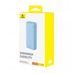 Baterie externa portabila Baseus Airpow 20000 mAh, 20W, USB/USB-C, Cablu USB-C inclus, Albastru 4 - lerato.ro