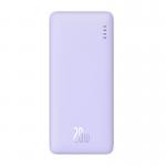 Baterie externa portabila Baseus Airpow 20000 mAh, 20W, USB/USB-C, Cablu USB-C inclus, Mov 2 - lerato.ro