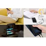 Baterie externa portabila Baseus Bipow 10000 mAh, 2xUSB, 1xUSB-C, Digital Display, 20W, Negru 4 - lerato.ro