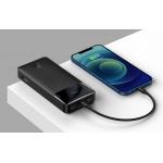 Baterie externa portabila Baseus Bipow 10000 mAh, 2xUSB, 1xUSB-C, Digital Display, 20W, Negru 6 - lerato.ro