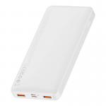 Baterie externa portabila Baseus Bipow 10000 mAh, 2xUSB, 1xUSB-C, Digital Display, 20W, Cablu MicroUSB 25cm inclus, Alb 5 - lerato.ro