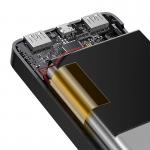 Baterie externa portabila Baseus Bipow 30000 mAh, Digital Display, 15W, Cablu Micro-USB inclus, Negru 5 - lerato.ro