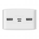 Baterie externa portabila Baseus Bipow 30000 mAh, Digital Display, 15W, Cablu Micro-USB inclus, Alb 8 - lerato.ro