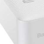 Baterie externa portabila Baseus Bipow 30000 mAh, Digital Display, 15W, Cablu Micro-USB inclus, Alb 7 - lerato.ro