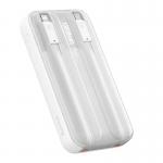 Baterie externa portabila Baseus Comet 10000 mAh, Display, 22.5W, Cablu USB-C inclus, Alb 4 - lerato.ro
