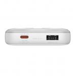 Baterie externa portabila Baseus Comet 10000 mAh, Display, 22.5W, Cablu USB-C inclus, Alb 5 - lerato.ro