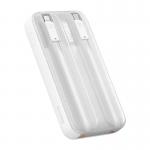 Baterie externa portabila Baseus Comet 20000 mAh, Display, 22.5W, Cablu USB-C inclus, Alb 4 - lerato.ro