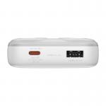 Baterie externa portabila Baseus Comet 20000 mAh, Display, 22.5W, Cablu USB-C inclus, Alb 5 - lerato.ro