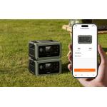 Baterie externa Baseus Energy Stack, 180000 mAh, 600W, 8 Porturi, Display, Verde 6 - lerato.ro
