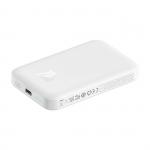 Baterie externa portabila Baseus Magnetic Mini Air, 6000 mAh, Compatibila MagSafe, 20W, Cablu USB-C 50cm inclus, Alb 6 - lerato.ro