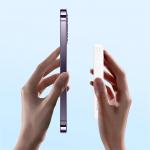 Baterie externa portabila Baseus Magnetic Mini Air, 6000 mAh, Compatibila MagSafe, 20W, Cablu USB-C 50cm inclus, Alb 8 - lerato.ro