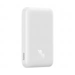 Baterie externa portabila Baseus Magnetic Mini Air, 6000 mAh, Compatibila MagSafe, 20W, Cablu USB-C 50cm inclus, Alb 11 - lerato.ro