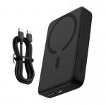 Baterie externa portabila Baseus Magnetic Mini, Incarcare Wireless, Fast Charge 30W, 10000 mAh, Cablu USB-C inclus, Negru 6 - lerato.ro