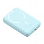 Baterie externa portabila Baseus Magnetic Mini, Incarcare Wireless, Fast Charge 30W, 10000 mAh, Cablu USB-C inclus, Albastru 5 - lerato.ro