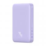 Baterie externa portabila Baseus Magnetic Mini, Incarcare Wireless, Fast Charge 20W, 10000 mAh, Cablu USB-C inclus, Mov 7 - lerato.ro