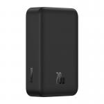 Baterie externa portabila Baseus Magnetic Mini, Incarcare Wireless, Fast Charge 20W, 20000 mAh, Cablu USB-C inclus, Negru 3 - lerato.ro