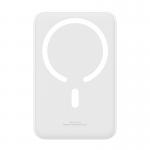 Baterie externa portabila Baseus Magnetic Mini, Incarcare Wireless, Fast Charge 20W, 20000 mAh, Cablu USB-C inclus, Alb 4 - lerato.ro