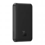Baterie externa portabila Baseus Magnetic Mini 20W, 5000 mAh, USB-C, Incarcare Wireless 15W, Negru 8 - lerato.ro