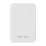 Baterie externa portabila Baseus Magnetic Mini 20W, 5000 mAh, USB-C, Incarcare Wireless 15W, Alb 8 - lerato.ro