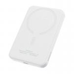 Baterie externa portabila Baseus Magnetic Mini 20W, 5000 mAh, USB-C, Incarcare Wireless 15W, Alb 7 - lerato.ro